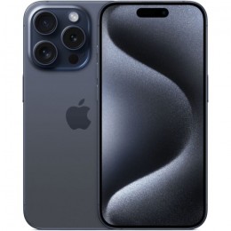 Apple iPhone 15 Pro 256 ГБ, титановый синий